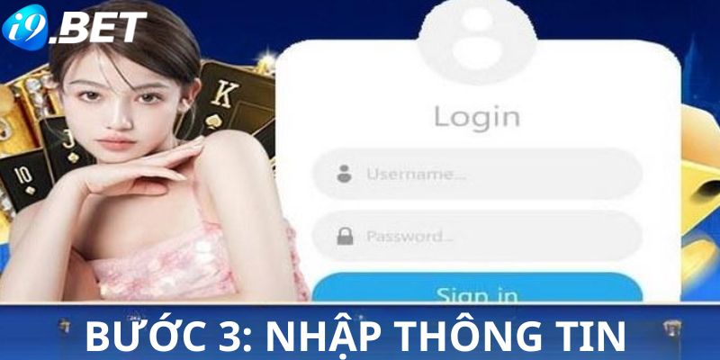 Thành viên phải điền đầy đủ các thông tin mà nền tảng đã yêu cầu trên biểu mẫu